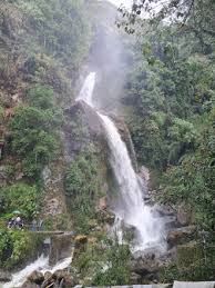 seven sister waterfall - place in north sikkim to visit