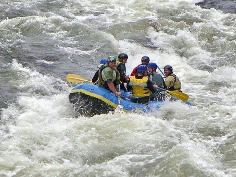 Rafting in the Teesta River