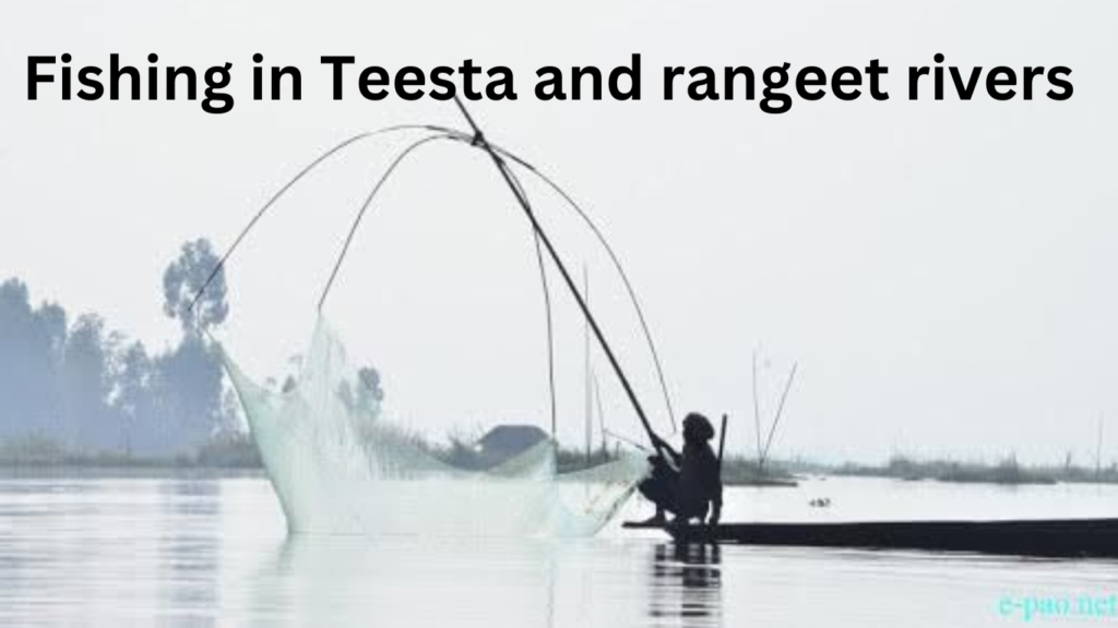 Fishing in Teesta and rangeet rivers